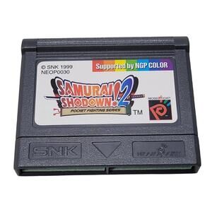 SNK Samurai Shodown! 2 Neo Geo Pocket Color 1999 Fighting Game Cartridge
